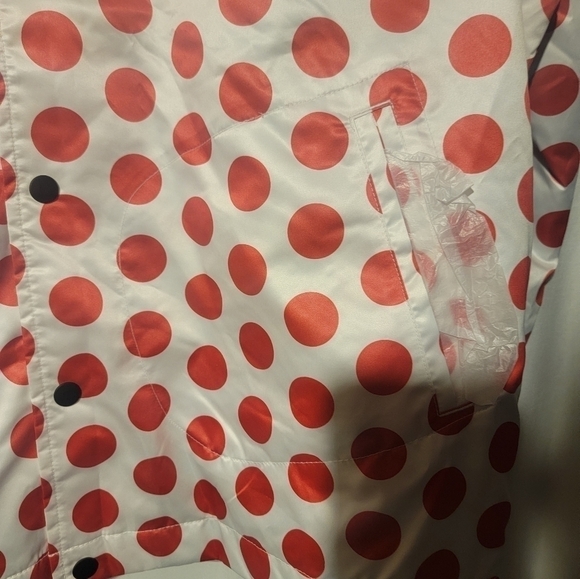 Nike Sportswear JDI Synthetic Fill Print Polka Dot Jacket Size Medium BV5539-657 - Picture 4 of 7